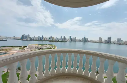 Apartment - 3 Bedrooms - 4 Bathrooms for rent in Riviera Tower - Al Majaz 3 - Al Majaz - Sharjah