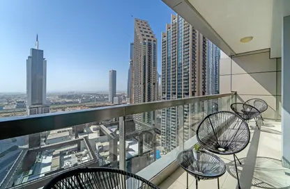 Apartment - 1 Bedroom - 1 Bathroom for rent in Burj Al Nujoom - Downtown Dubai - Dubai