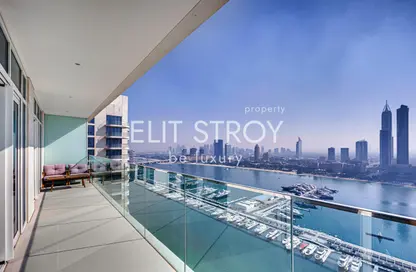 Apartment - 2 Bedrooms - 3 Bathrooms for rent in Sunrise Bay - EMAAR Beachfront - Dubai Harbour - Dubai