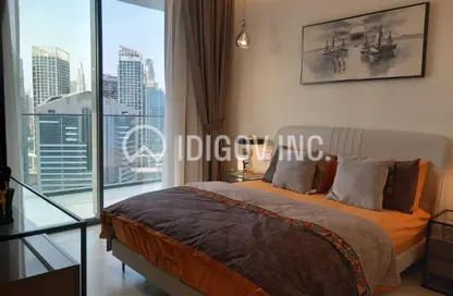 Apartment - 1 Bedroom - 2 Bathrooms for rent in The Paragon by IGO - Business Bay - Dubai