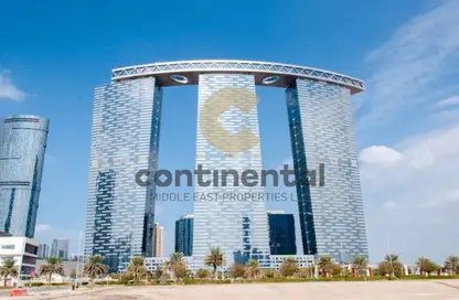 Apartment - 2 Bedrooms - 3 Bathrooms for sale in The Gate Tower 3 - Shams Abu Dhabi - Al Reem Island - Abu Dhabi