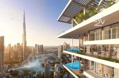 Apartment - 3 Bedrooms - 4 Bathrooms for sale in Fairmont Residences Solara Tower - Downtown Dubai - Dubai