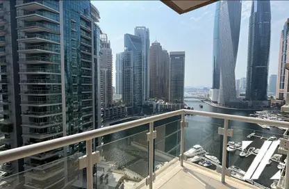 شقة - غرفة نوم - 1 حمام للايجار في برج مارينا رويال - دبي مارينا - دبي شقة - غرفة نوم - 1 حمام للايجار في برج مارينا رويال - دبي مارينا - دبي