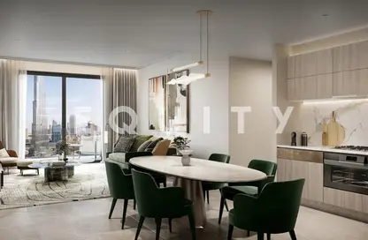 شقة - 2 غرف نوم - 3 حمامات للبيع في سانت ريجيس ريزيدنس - برج خليفة - دبي وسط المدينة - دبي