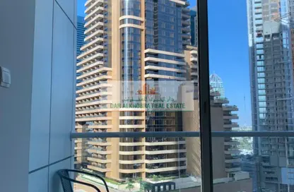 Apartment - Studio - 1 Bathroom for rent in Botanica Tower - Dubai Marina - Dubai