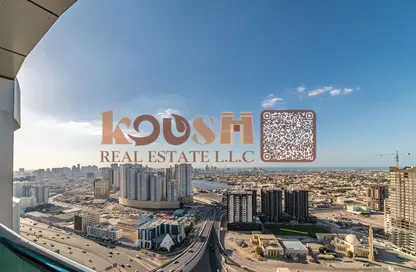 Apartment - 2 Bedrooms - 3 Bathrooms for sale in Conquer Tower - Sheikh Maktoum Bin Rashid Street - Ajman