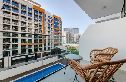 Apartment - Studio - 1 Bathroom for rent in AZIZI Riviera 48 - Meydan One - Meydan - Dubai