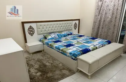 Room / Bedroom image for: Apartment - 1 Bedroom - 2 Bathrooms for rent in Al Taawun Street - Al Taawun - Sharjah, Image 1