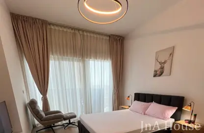 Apartment - Studio - 1 Bathroom for rent in Azizi Aura - Downtown Jebel Ali - Dubai