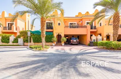 Outdoor House image for: Townhouse - 5 Bedrooms - 4 Bathrooms for sale in Bloomingdale Townhouses - Bloomingdale - Dubai Sports City - Dubai, Image 1