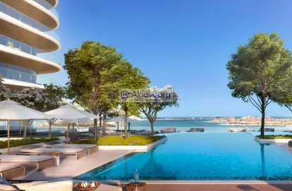 شقة - غرفة نوم - 2 حمامات للبيع في جراند بلو تاور 1 - إعمار بيتشفرونت - دبي هاربور - دبي