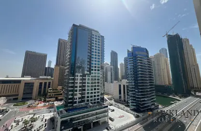 Apartment - Studio - 1 Bathroom for rent in Marina View Tower A - Marina View - Dubai Marina - Dubai
