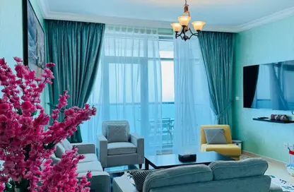 Apartment - 2 Bedrooms - 3 Bathrooms for rent in Ajman Corniche Residences - Ajman Corniche Road - Ajman