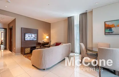 Apartment - 1 Bedroom - 2 Bathrooms for rent in Royal Continental Suites - Business Bay - Dubai