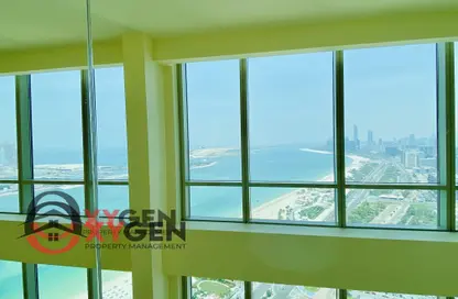 شقة - 2 غرف نوم - 3 حمامات للايجار في أبراج نيشن تاورز - شارع الكورنيش - أبوظبي