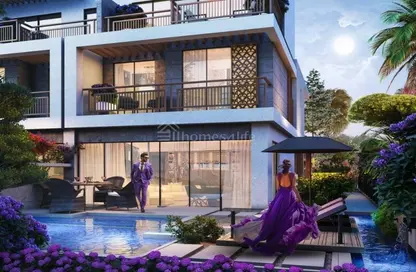 Townhouse - 4 Bedrooms - 4 Bathrooms for sale in Violet - Damac Hills 2 - Dubai