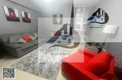 شقة - غرفة نوم - 2 حمامات للايجار في أورينت تاور 2 - أورينت تاور - البستان - عجمان