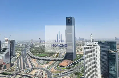 شقة - 2 غرف نوم - 3 حمامات للايجار في برج دوجا - شارع الشيخ زايد - دبي