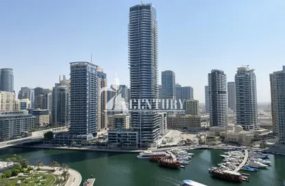 Water View image for: Duplex - 3 Bedrooms - 4 Bathrooms for sale in The Jewel Tower A - The Jewels - Dubai Marina - Dubai, Image 1