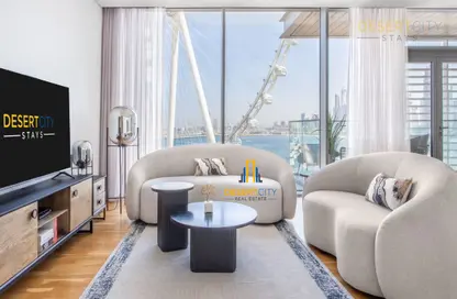 Apartment - 3 Bedrooms - 5 Bathrooms for rent in Apartment Building 8 - Bluewaters Residences - Bluewaters - Dubai