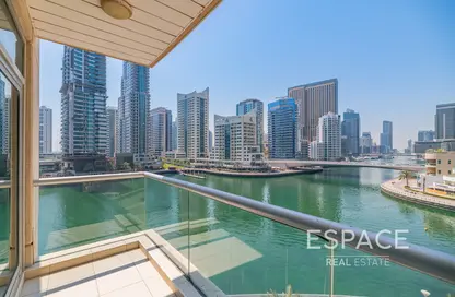 Apartment - 2 Bedrooms - 3 Bathrooms for rent in Fairfield Tower - Park Island - Dubai Marina - Dubai