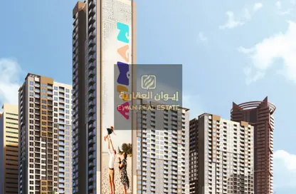 شقة - غرفة نوم - 2 حمامات للبيع في عجمان واحد - المرحلة الثانية - عجمان وسط المدينة - عجمان
