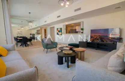 Apartment - 2 Bedrooms - 3 Bathrooms for sale in Al Bateen Residences - Jumeirah Beach Residence - Dubai