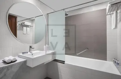 Bathroom image for: Apartment - 1 Bathroom for rent in Leva Hotel - Sheikh Zayed Road - Dubai, Image 1