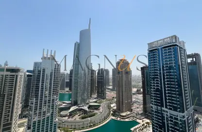 شقة - غرفة نوم - 2 حمامات للايجار في ليك فيو - (JLT) مجمع B - أبراج بحيرة الجميرا - دبي