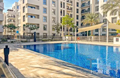 Pool image for: Apartment - 2 Bedrooms - 2 Bathrooms for rent in Zahra Apartments 1B - Zahra Apartments - Town Square - Dubai, Image 1