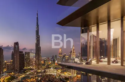 شقة - 3 غرف نوم - 3 حمامات للبيع في فندق وريزيدنس باكارات دبي - برج خليفة - دبي وسط المدينة - دبي