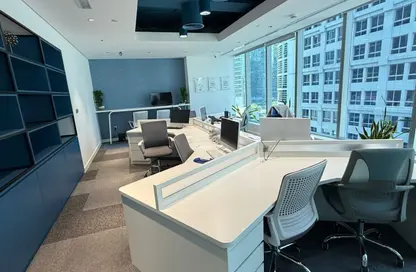 Office Space - Studio - 2 Bathrooms for rent in Bayswater - Business Bay - Dubai