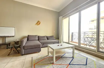 Apartment - 1 Bedroom - 2 Bathrooms for rent in Venetian - Canal Residence - Dubai Sports City - Dubai