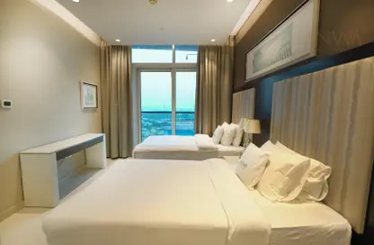 صورة لـ غرفة- غرفة النوم شقة - 2 غرف نوم - 3 حمامات للبيع في برج أبر كريست - دبي وسط المدينة - دبي ، صورة رقم 1
