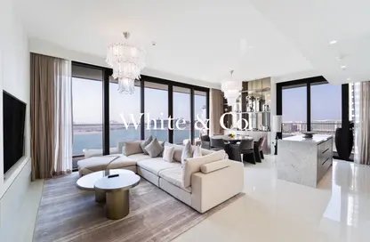 Apartment - 3 Bedrooms - 4 Bathrooms for sale in Beach Isle Tower 1 - Beach Isle - EMAAR Beachfront - Dubai Harbour - Dubai