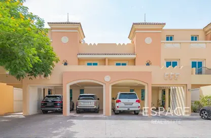 Outdoor Building image for: Townhouse - 4 Bedrooms - 3 Bathrooms for rent in Oliva - Victory Heights - Dubai Sports City - Dubai, Image 1