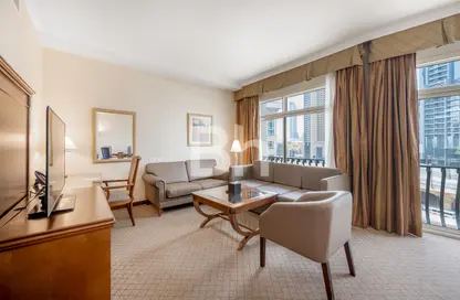 Hotel  and  Hotel Apartment - 2 Bedrooms - 2 Bathrooms for rent in Swissotel Al Murooj - Downtown Dubai - Dubai