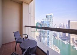 Balcony image for: Apartment - 3 bedrooms - 4 bathrooms for rent in Delta Hotels By Marriott Jumeirah Beach - Jumeirah Beach Residence - Dubai, Image 1