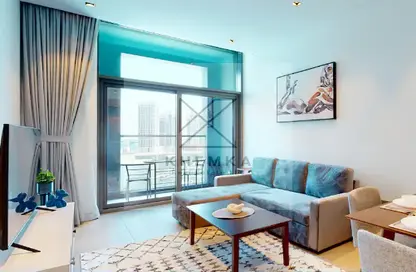 شقة - غرفة نوم - 1 حمام للايجار في 15 Northside - Tower 2 - 15 نورث سايد - الخليج التجاري - دبي