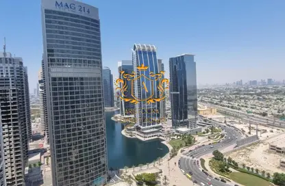 شقة - غرفة نوم - 1 حمام للايجار في بوابة دبي الجديدة 1 - (JLT) مجمع Q - أبراج بحيرة الجميرا - دبي