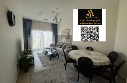 Apartment - 2 Bedrooms - 3 Bathrooms for rent in Jasmine Towers - Garden City - Ajman