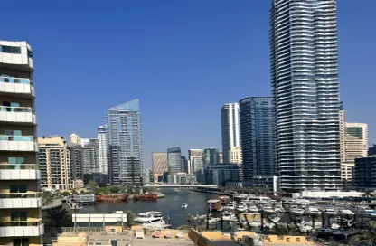 Apartment - Studio - 1 Bathroom for rent in DEC Tower 3 - DEC Towers - Dubai Marina - Dubai