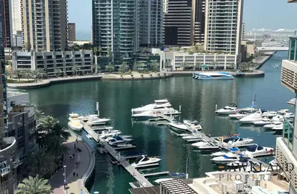 Apartment - 2 Bedrooms - 2 Bathrooms for rent in Al Yass Tower - Emaar 6 Towers - Dubai Marina - Dubai