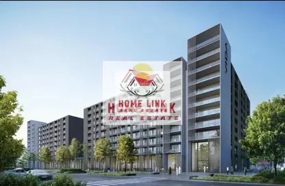 Compound - 1 Bedroom - 2 Bathrooms for sale in Aljada - Sharjah