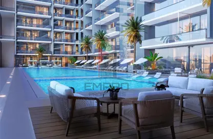 Apartment - Studio - 1 Bathroom for rent in Binghatti Azure - Jumeirah Village Circle - Dubai