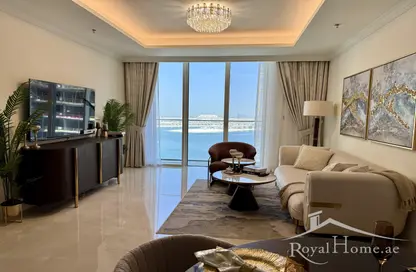 Apartment - 1 Bedroom - 1 Bathroom for rent in Palace Beach Residence - EMAAR Beachfront - Dubai Harbour - Dubai