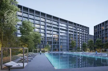 Apartment - Studio - 1 Bathroom for sale in Areej Apartments - Aljada - Sharjah Apartment - Studio - 1 Bathroom for sale in Areej Apartments - Aljada - Sharjah