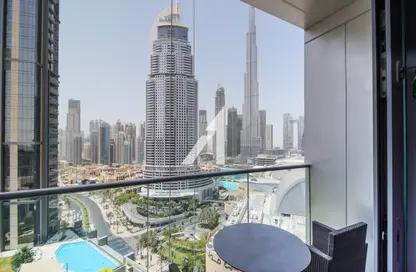 Apartment - 1 Bedroom - 2 Bathrooms for rent in The Address Residence Fountain Views 2 - The Address Residence Fountain Views - Downtown Dubai - Dubai