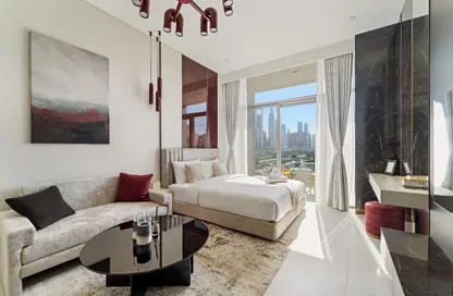 Apartment - 1 Bathroom for rent in Hyde Walk - Jumeirah Garden City - Al Satwa - Dubai