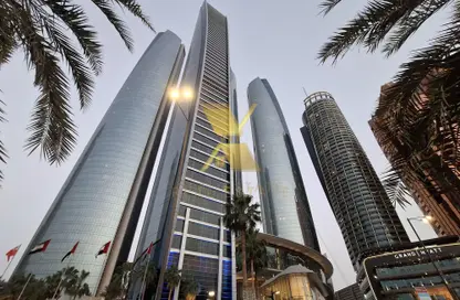 Apartment - 3 Bedrooms - 4 Bathrooms for rent in Etihad Tower 2 - Etihad Towers - Corniche Road - Abu Dhabi